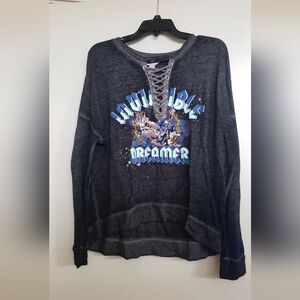 Grunge long sleeve top